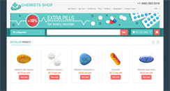 Desktop Screenshot of chemists-shop.com